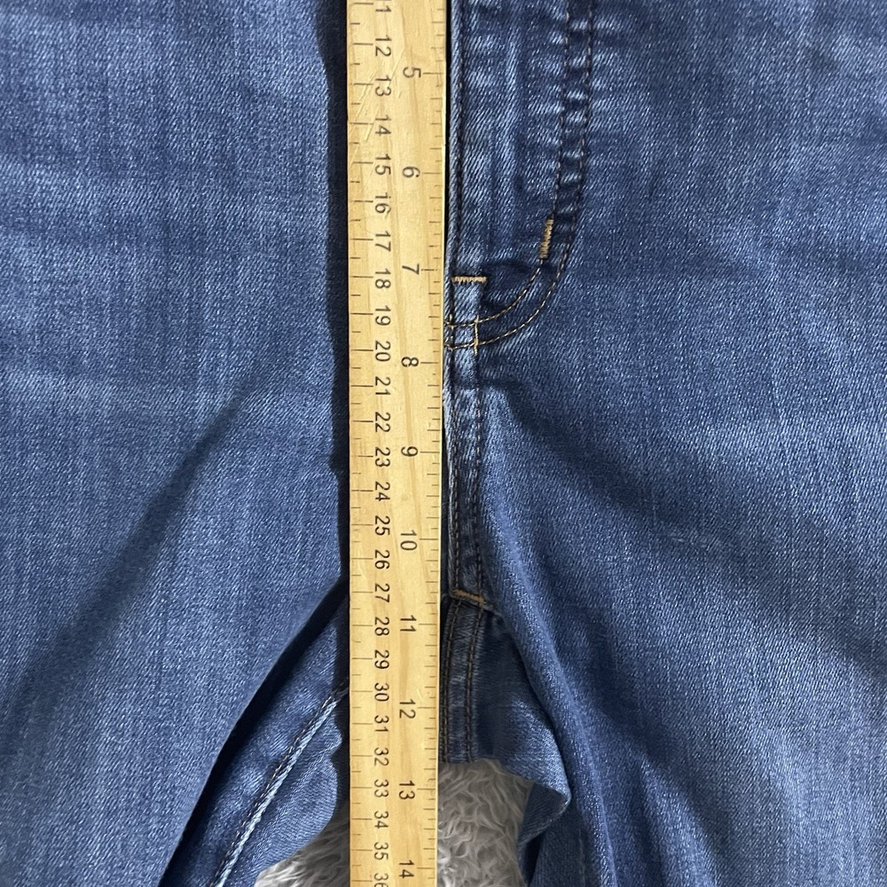 Madewell Jeans Womens 27 Curvy High Rise Skinny Dark Wash Blue Denim Stretch - Picture 6 of 9